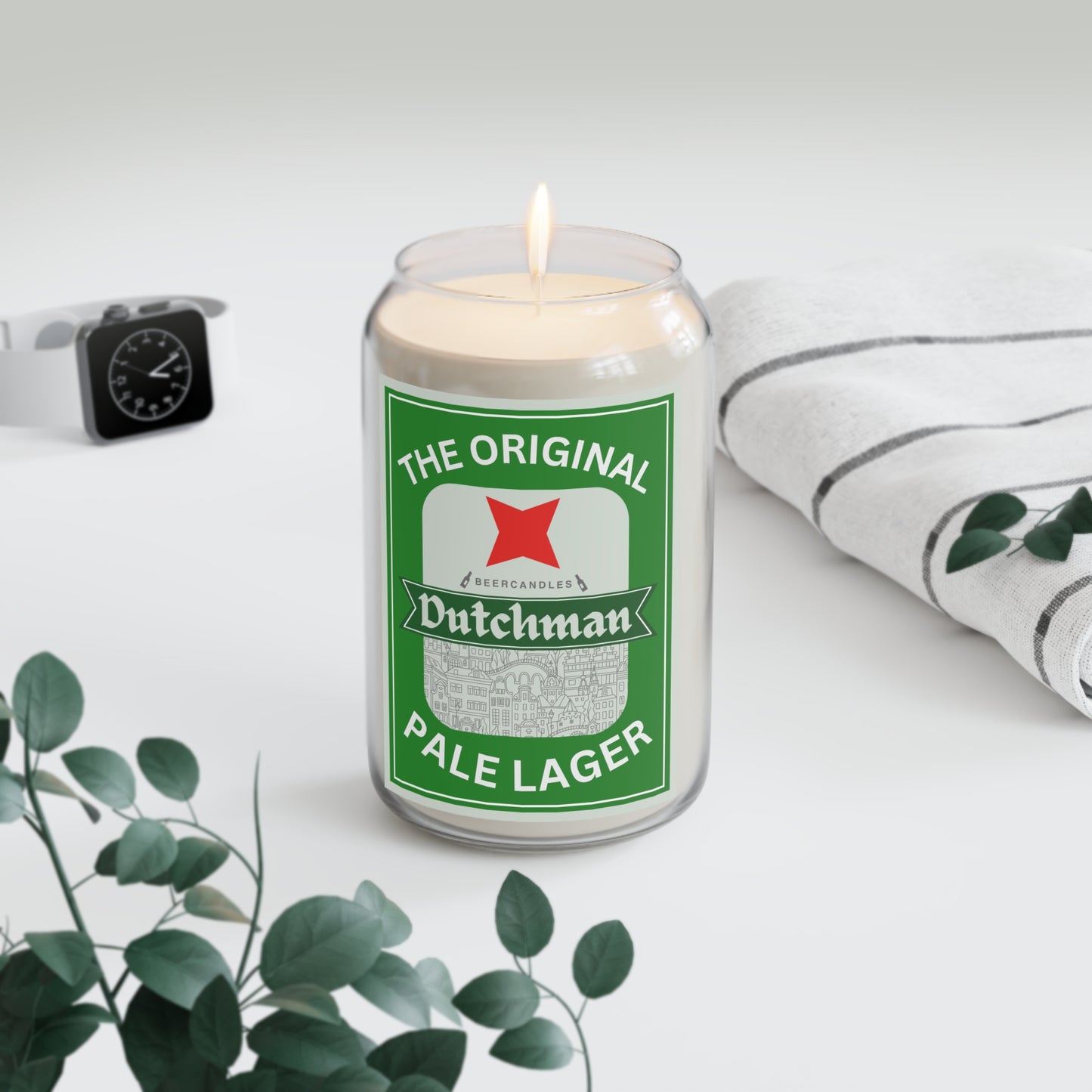 Dutchman Beer Candle