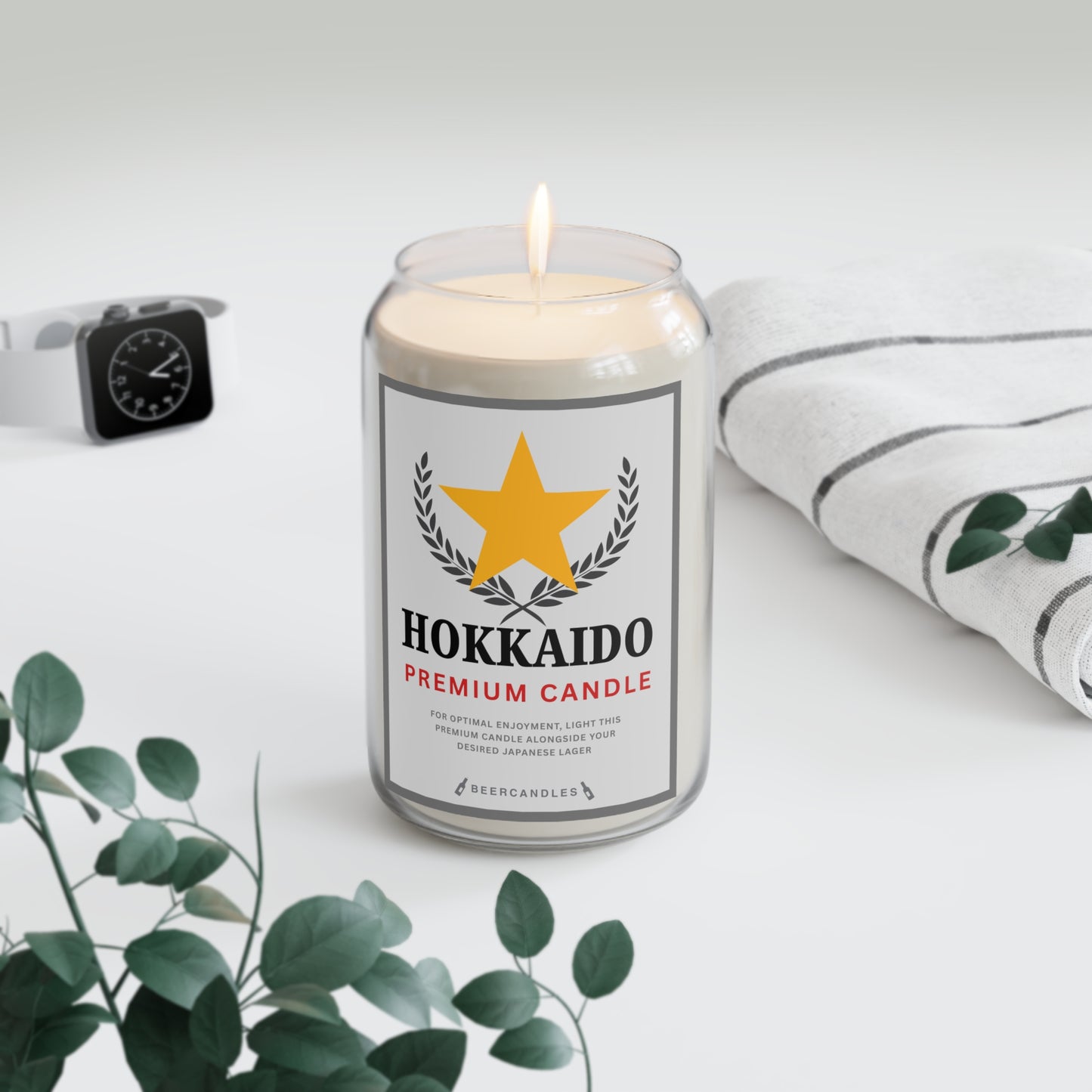 Hokkaido Beer Candle