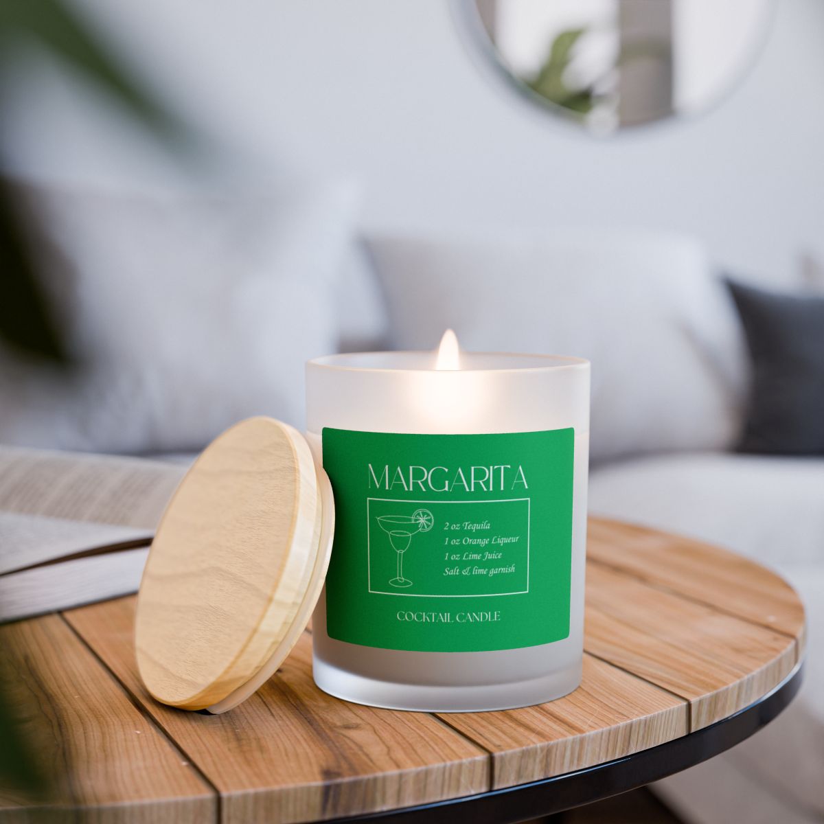 Margarita Cocktail Candle