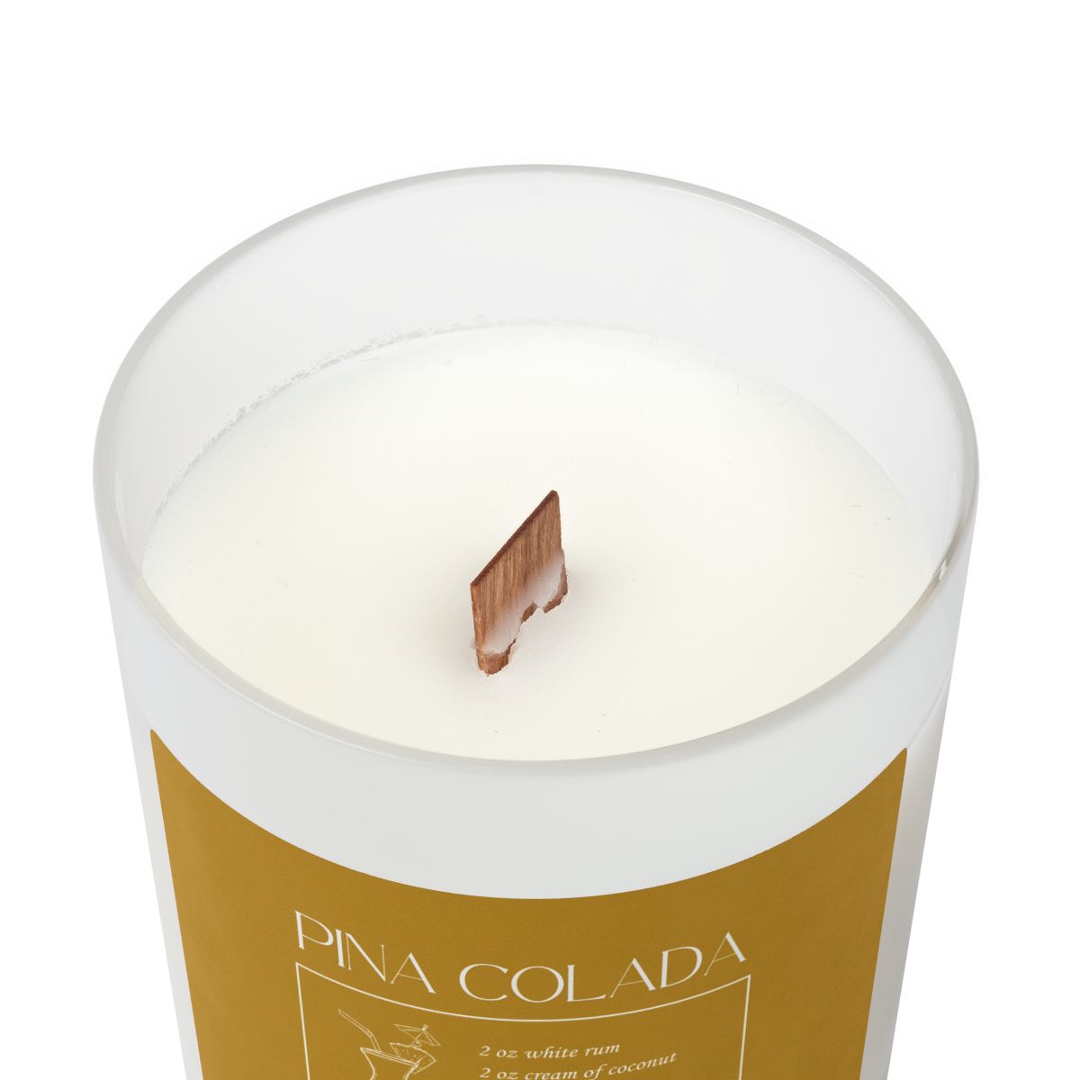Pina Colada Cocktail Candle