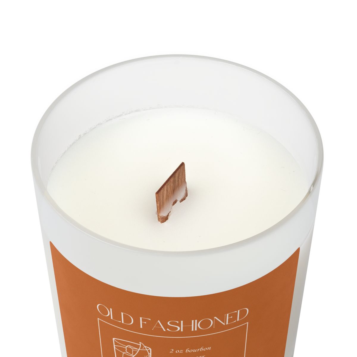 Old Fashioned Cocktail Candle