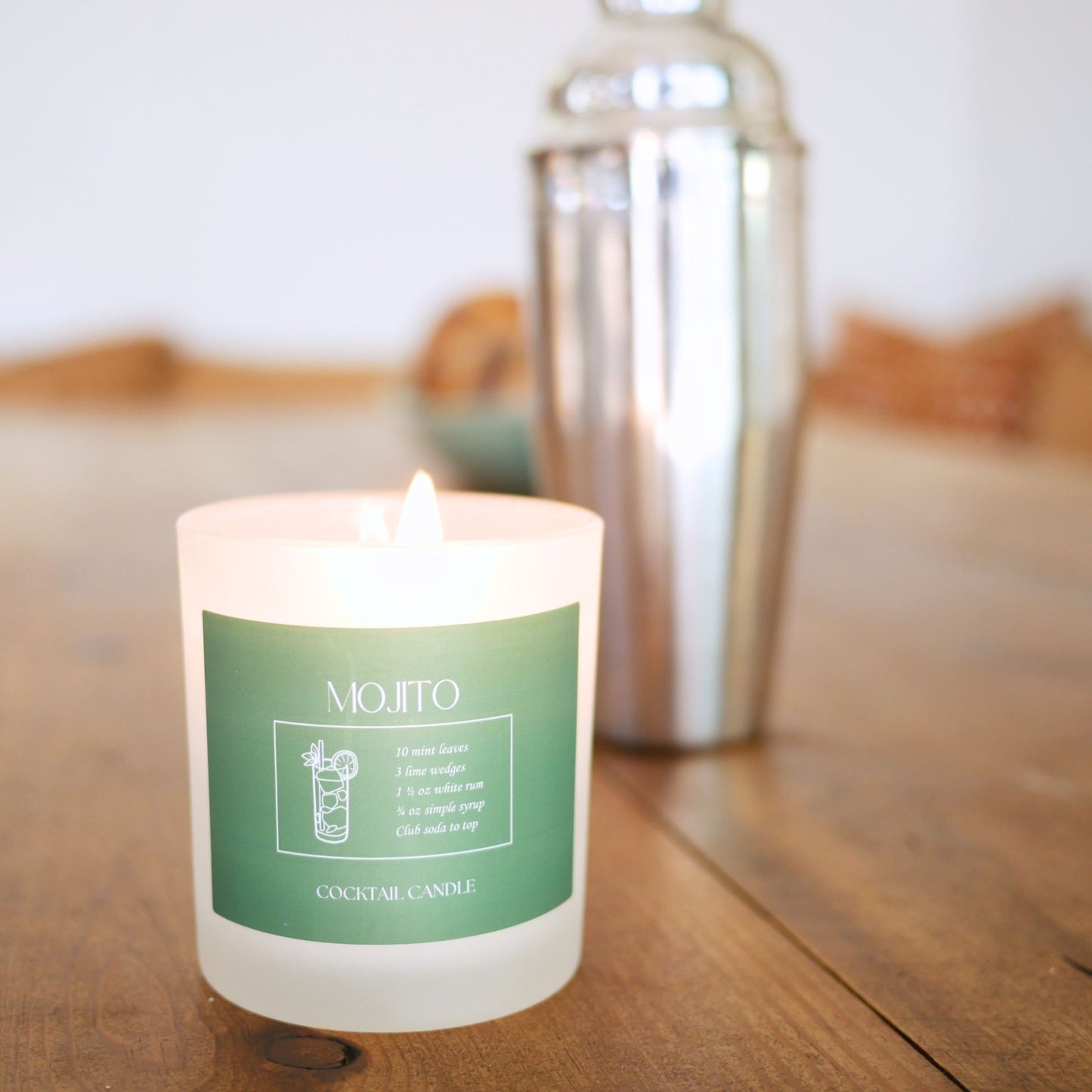 Old Fashioned Cocktail Candle