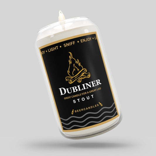 Dubliner Beer Candle
