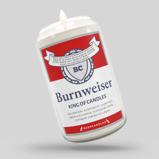 Burnweiser Beer Candle