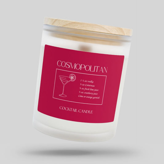 Cosmopolitan Cocktail Candle