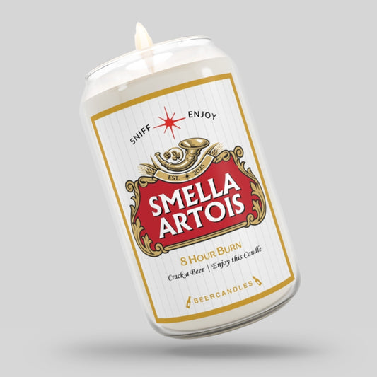 Smella Artois Beer Candle